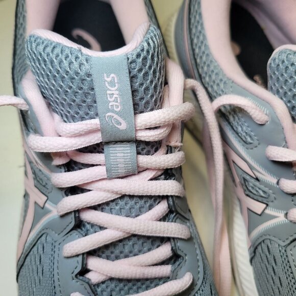 Asics Shoes Every Day Comfort Pink Gray AmpliFoam Gel-Contend 7 Womens US Size 9 - Picture 5 of 10